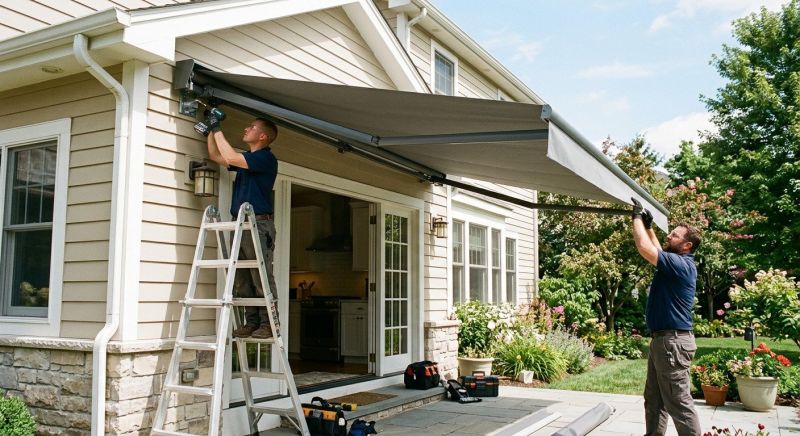 Custom Awning Installation in Sonoma County, CA