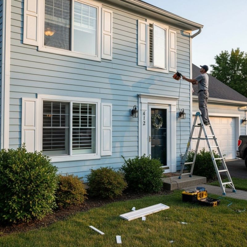 Vinyl Shutter Replacement