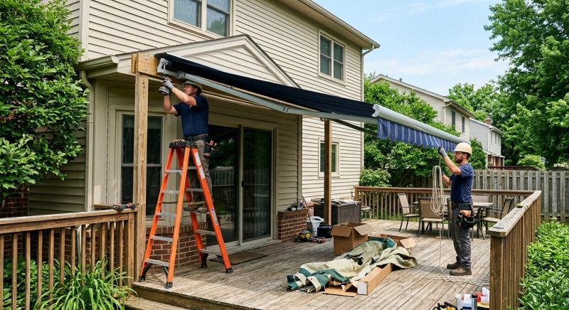 Awning Installation Service in Napa, CA