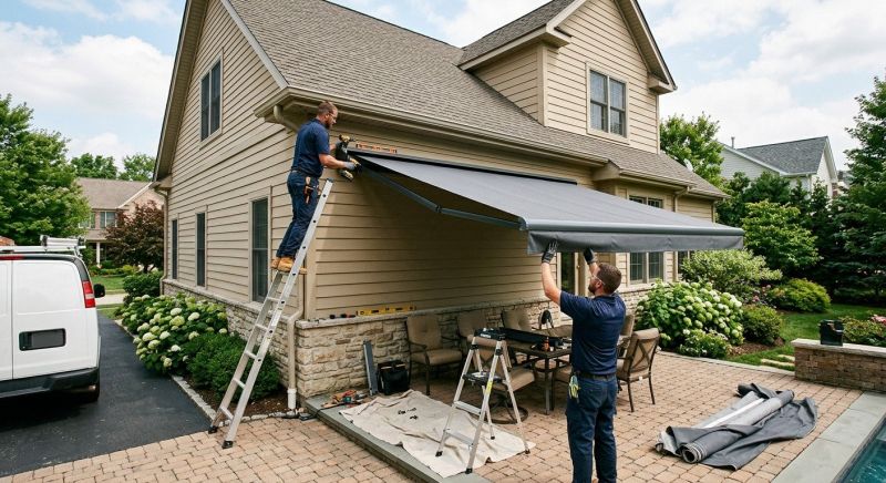 Custom Awning Installation in Sonoma County, CA