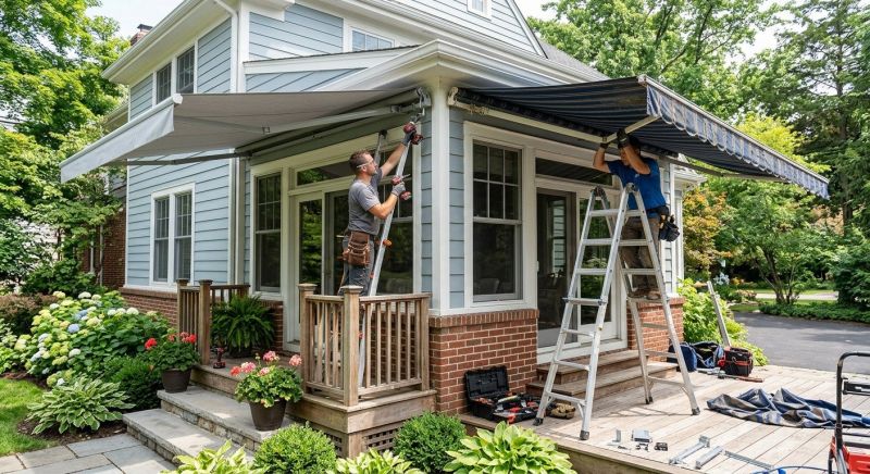 Custom Awnings Installation in Napa, CA