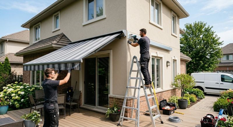 Deck Awning Replacement in Marin County, CA