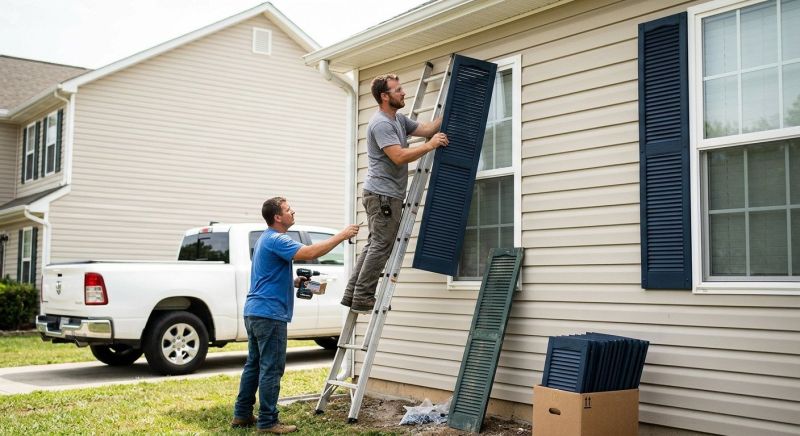 Exterior Shutters Installation in Denver County, CO