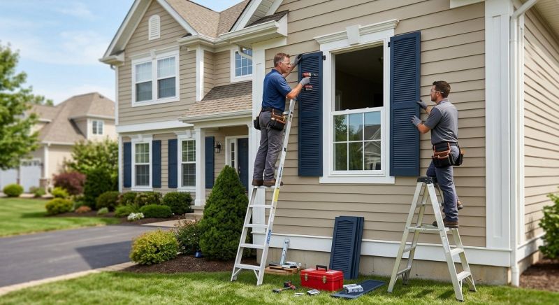 Exterior Shutters Installation in Kansas City, MO