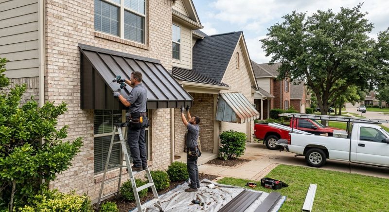 Metal Awning Replacement in Napa, CA