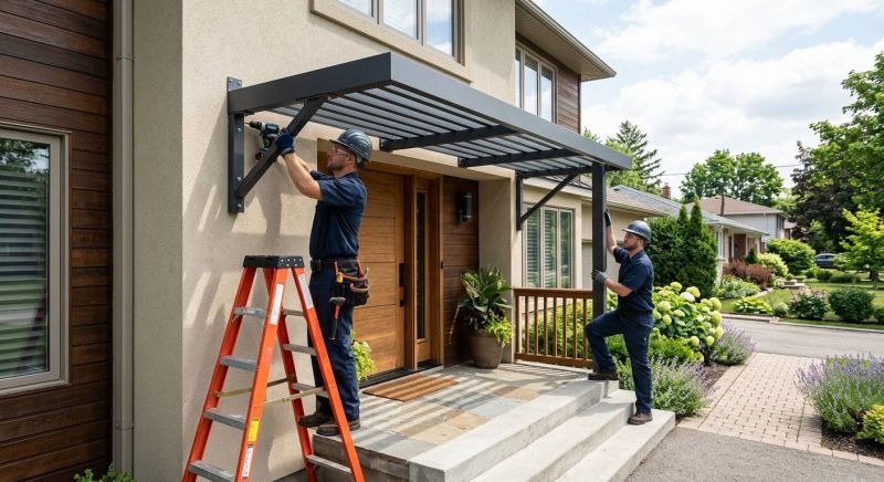Metal Shade Installation in Fayetteville, NC