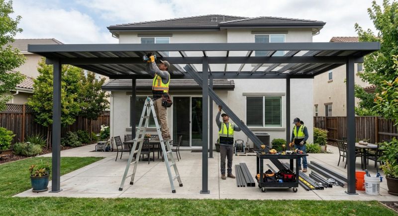 Patio Cover Installation in Marin County, CA