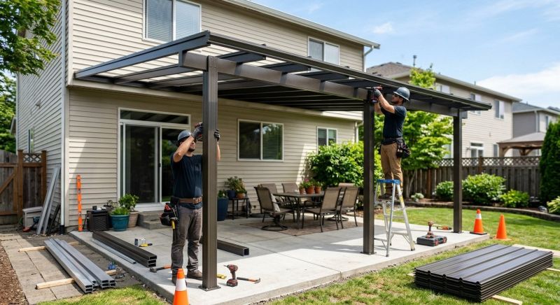 Patio Cover Installation in Santa Rosa, CA