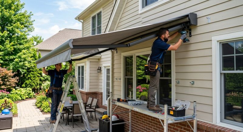 Retractable Awning Replacement in Sonoma County, CA