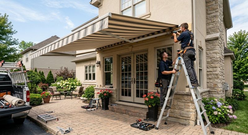 Retractable Awning Replacement in Santa Rosa, CA