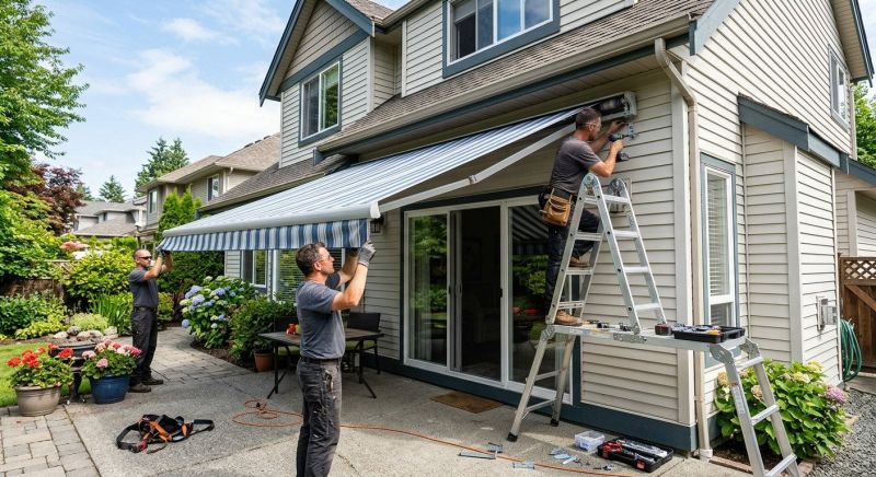 Retractable Awning Replacement in Marin County, CA
