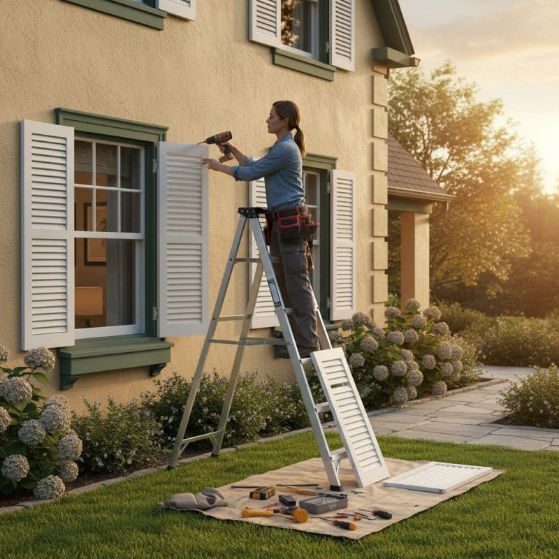 Shutter Handle Repair in Alpharetta, GA