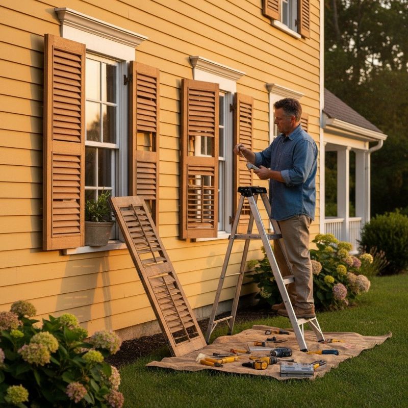 Shutter Handle Repair in Olathe, KS