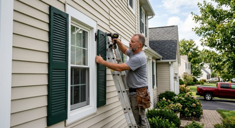 Shutter Mounting in Midlothian, VA