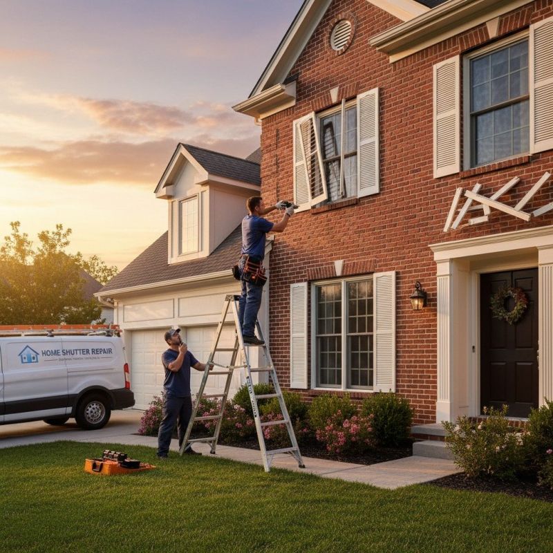 Shutter Reattachment in Olathe, KS