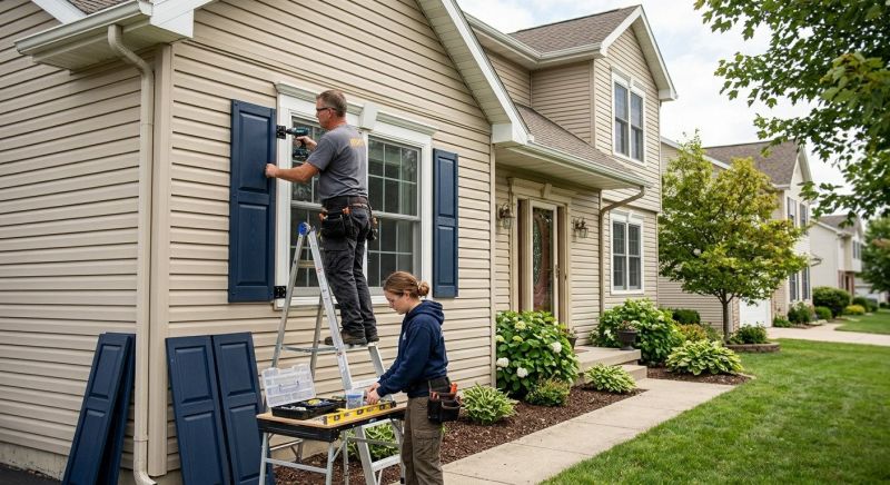 Shutters Installation in Overland Park, KS