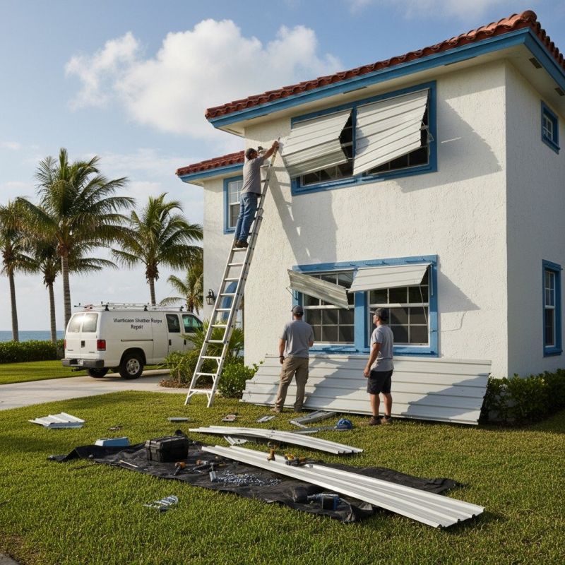 Storm Shutter Repair in Alpharetta, GA