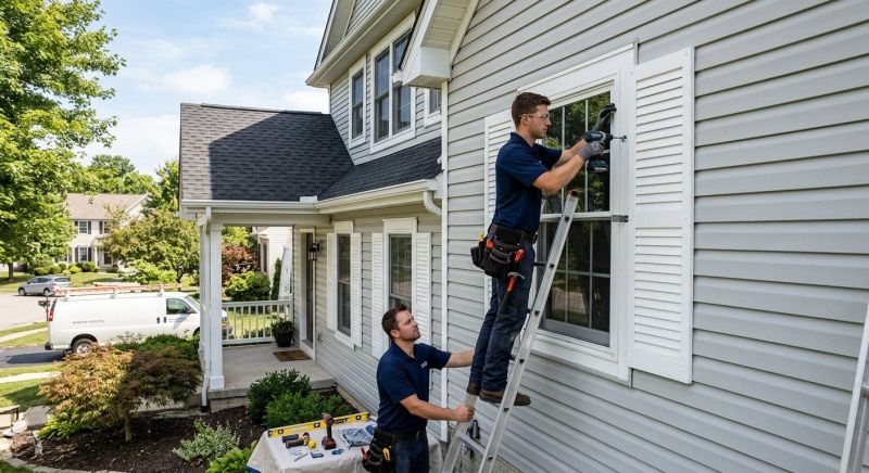Window Shutter Installation in Overland Park, KS